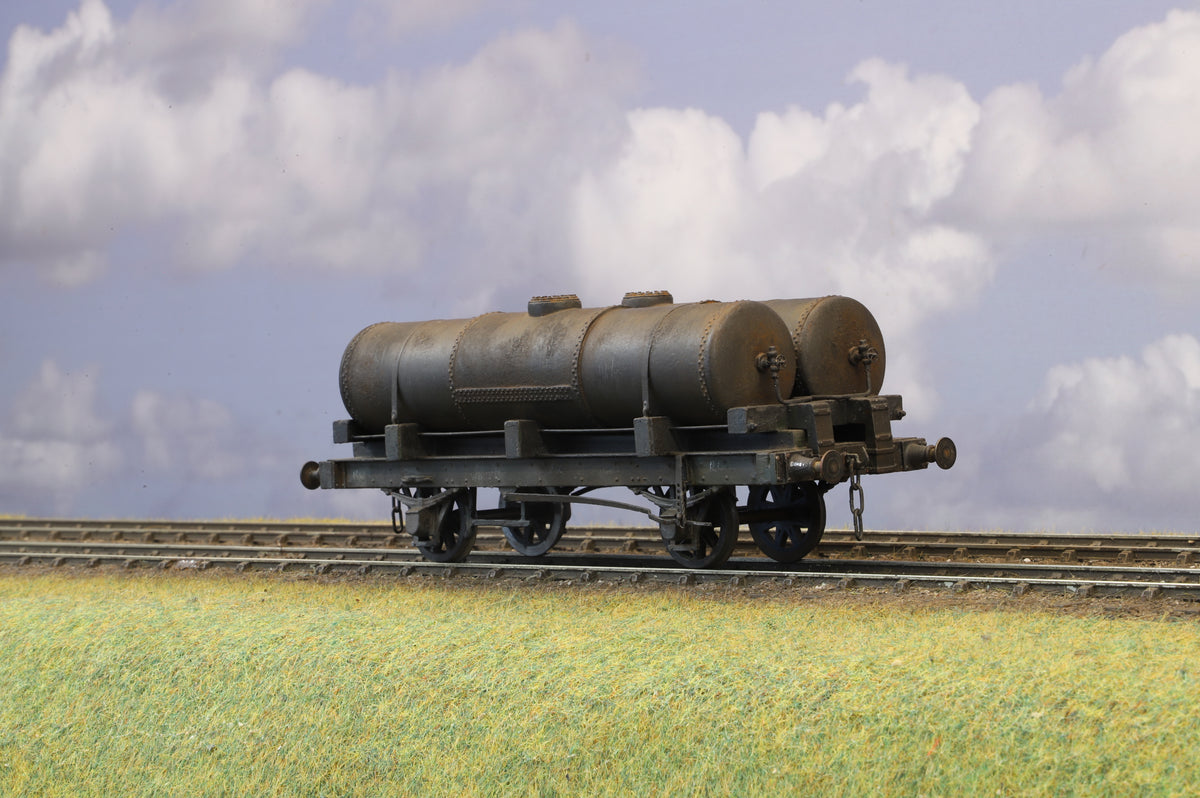 Finescale O Gauge (Kit-Built) GWR/BR Cordon Gas Tank Wagon Weathered