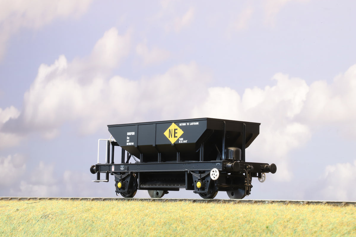 Heljan Finescale O Gauge 'Catfish' Ballast Wagon No.DB 992748 BR Black