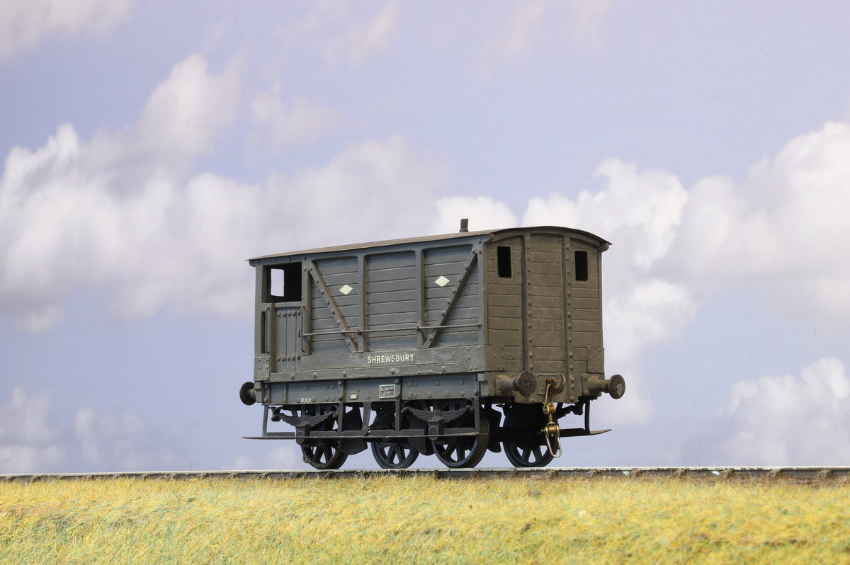 Kit-built Finescale O Gauge LNWR Brake Van