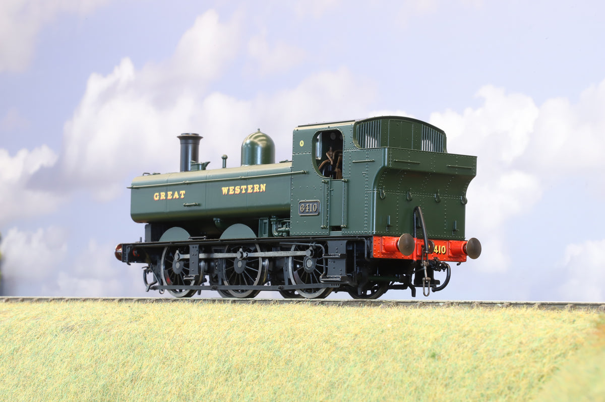 Lionheart Finescale O Gauge GWR Class 64xx Pannier Tank No. 6410, DCC sound
