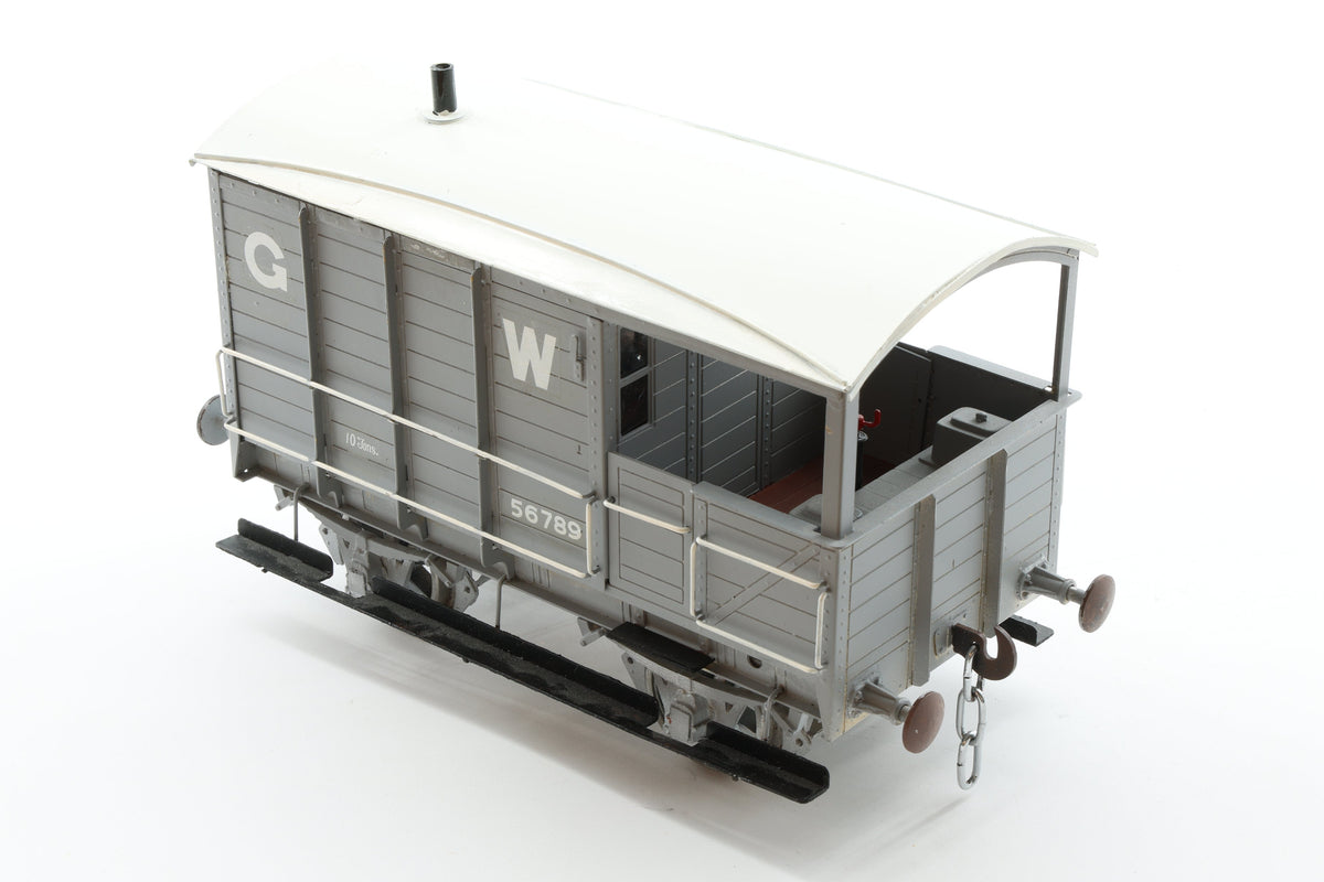 Finescale Gauge 1 (1:32) Kit-Built GWR Toad Brake Van No. 56789 (Brass Construction)