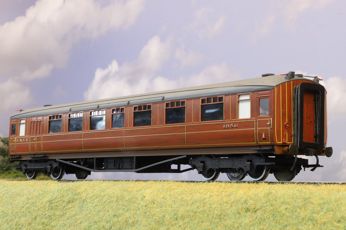 Golden Age Models Finescale O Gauge Gresley LNER Teak Locker Composite No.1856 (Grey Roof)