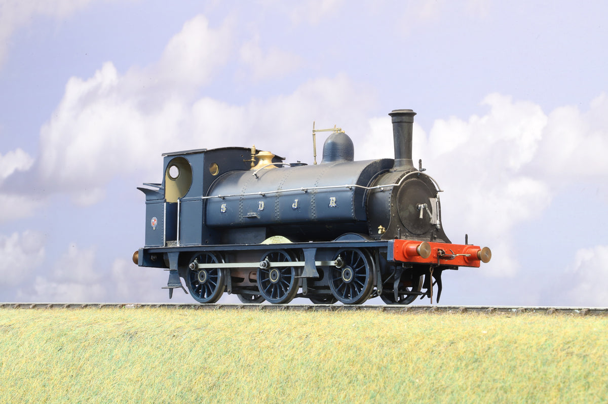 Finescale O Gauge (Kit-Built) SDJR Fox & Walker 0-6-0ST No. 4, Prussian Blue, DCC Sound