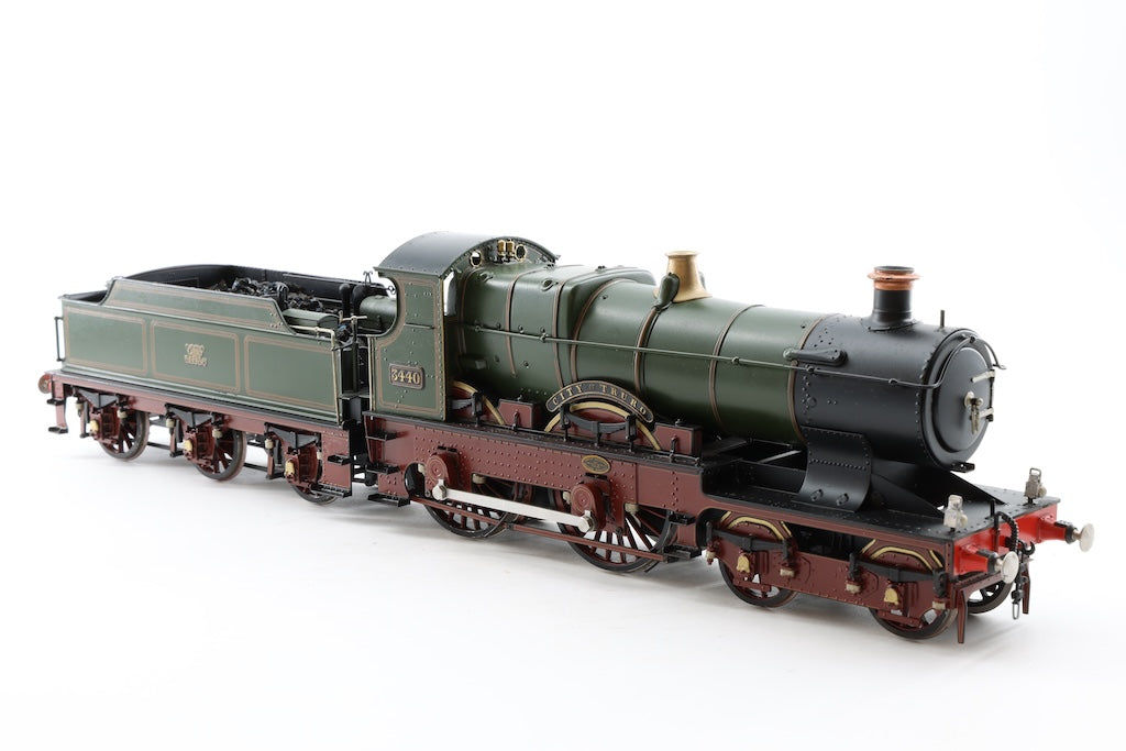 Sancheng Finescale O Gauge GWR 'City' Class No. 3717 'City Of Truro' Great Western Lined Green DCC Sound
