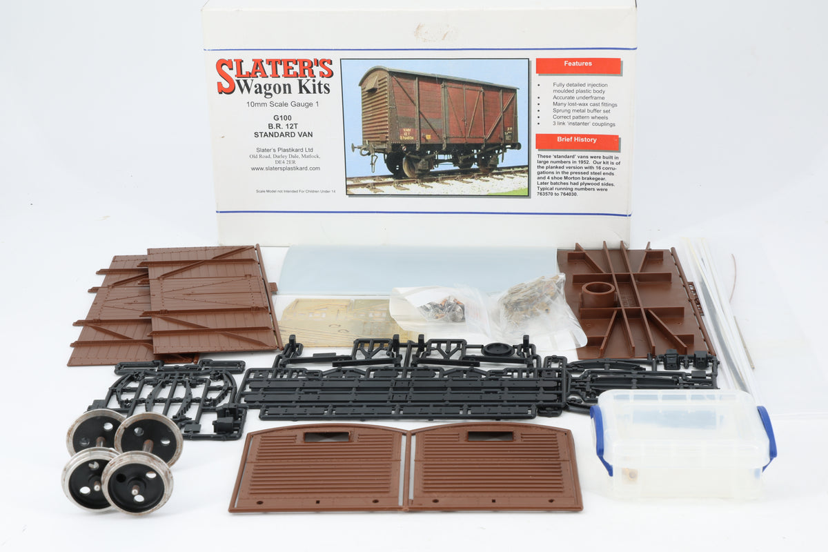 Slaters Finescale Gauge 1 (1:32) G100 British Railways 12 Ton Standard Van (Unbuilt)
