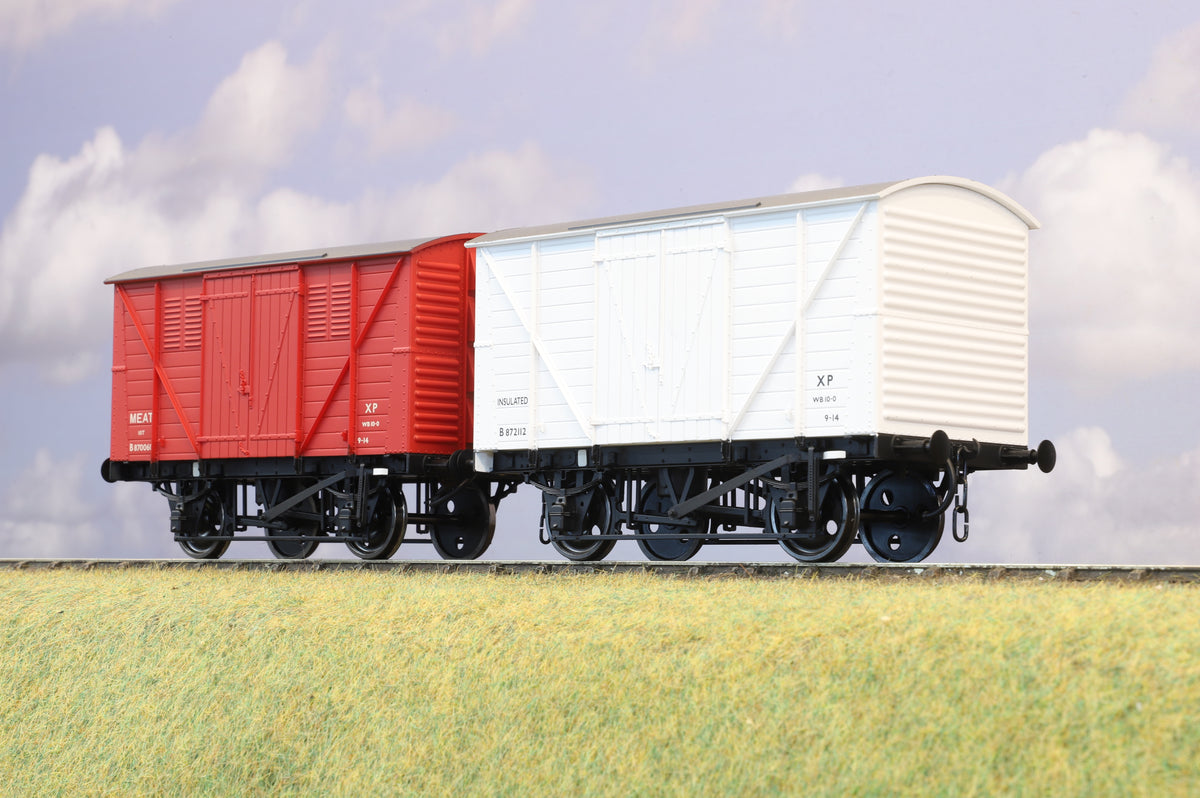 Dapol Finescale O Gauge Pair of BR Vans