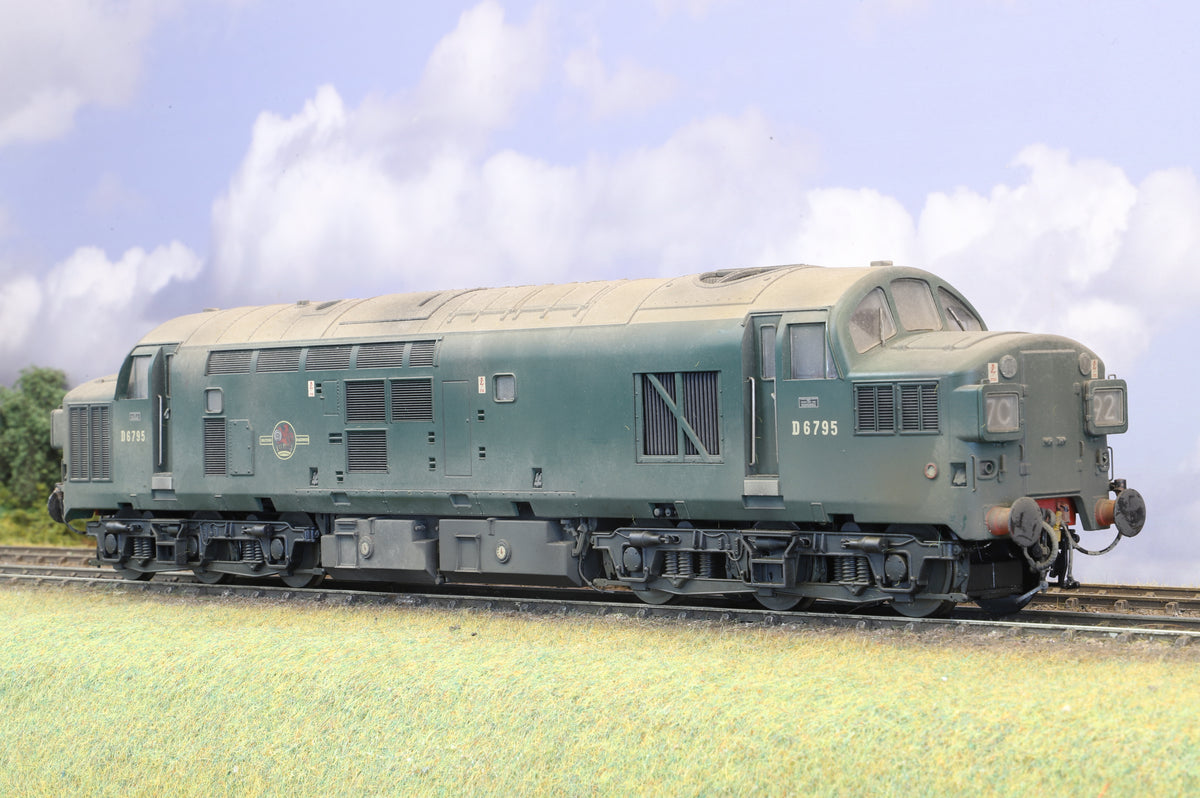 WORKSHOP Heljan Finescale O Gauge Class 37 No. D6795 BR Green Weathered