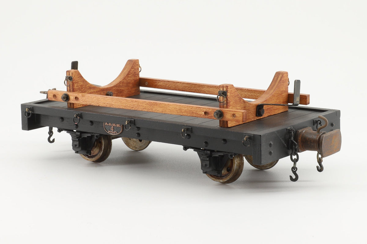 Kit-Built 16mm (45mm Gauge) Pipe/Barrel Carrying Wagon