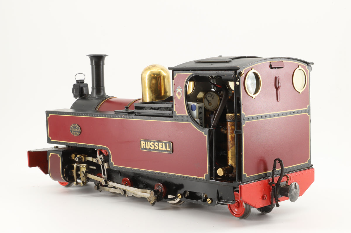 Roundhouse 16mm (32mm Gauge) Live Steam WHR 'Russell' 2-6-2T, Custom Lined