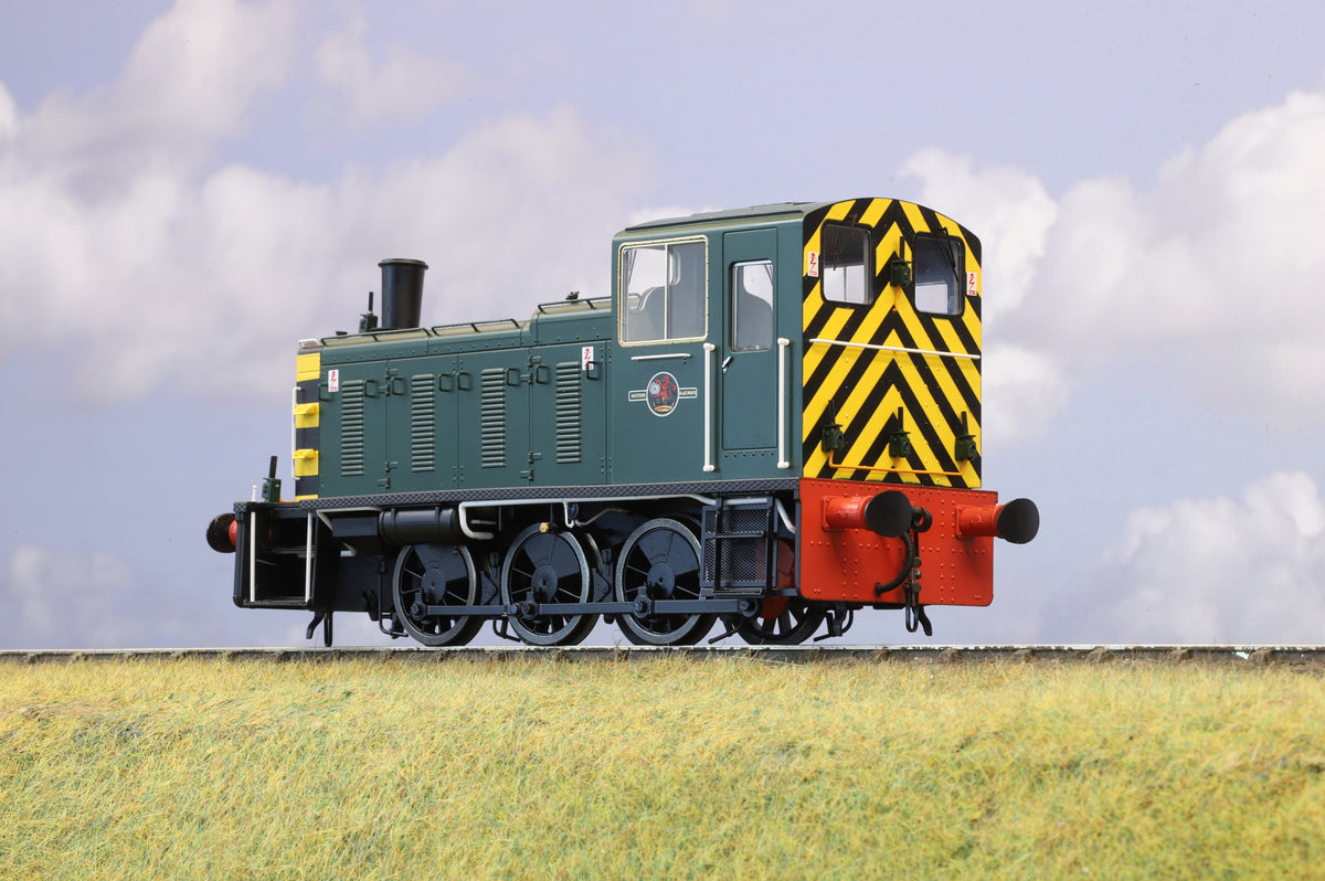 Heljan O Gauge 2057 BR Green Class 03 Flowerpot Chimney, DCC Sound