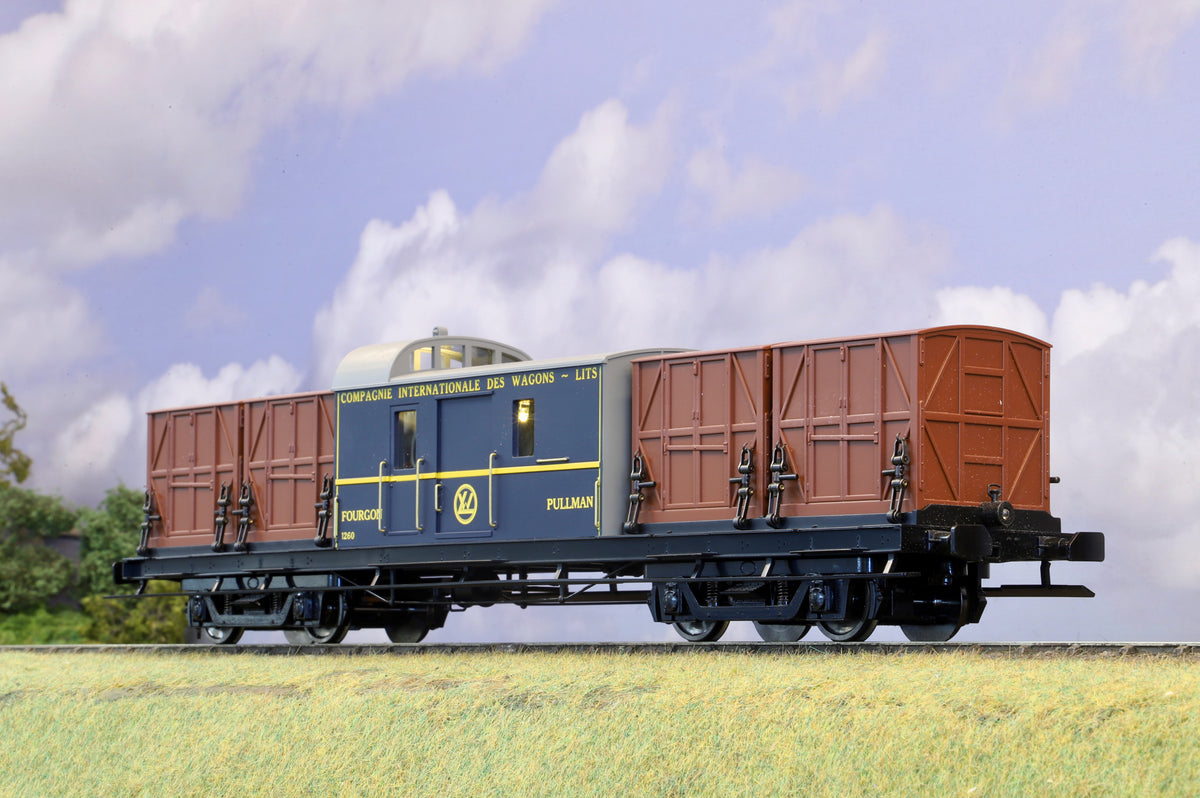 MTH O Gauge Orient Express Baggage Car 'Fourgon Pullman'