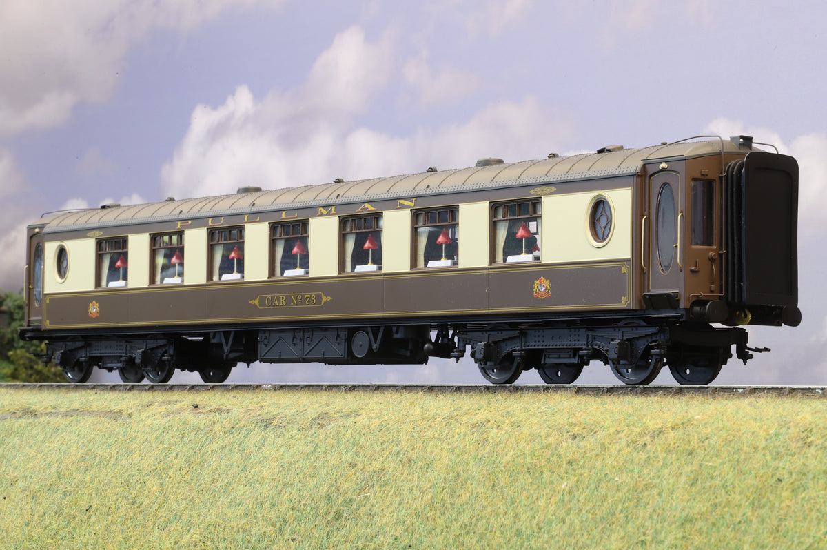Darstaed D25-04A Finescale O Gauge All Steel Type K Pullman Parlour 3rd Coach 'Car No.73'