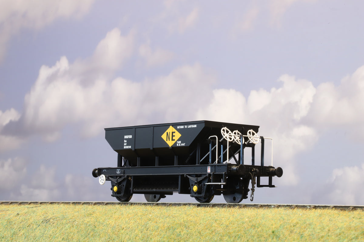 Heljan Finescale O Gauge 'Catfish' Ballast Wagon No.DB 992748 BR Black