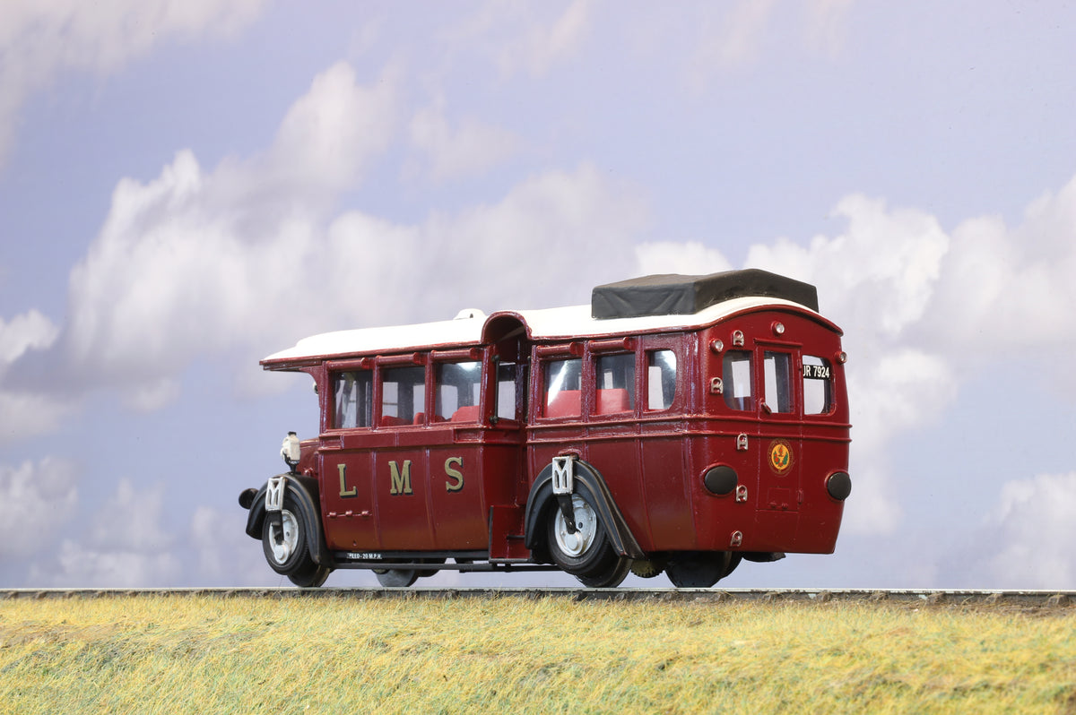 Colin Flannery 1930 LMS Karrier Ro-Rail Bus LMS Maroon
