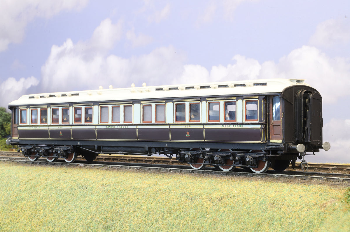 Finescale O Gauge (Kit-Built) LNWR/Caledonian West Coast Joint Stock 12 Wheel Dining Saloon No. 486