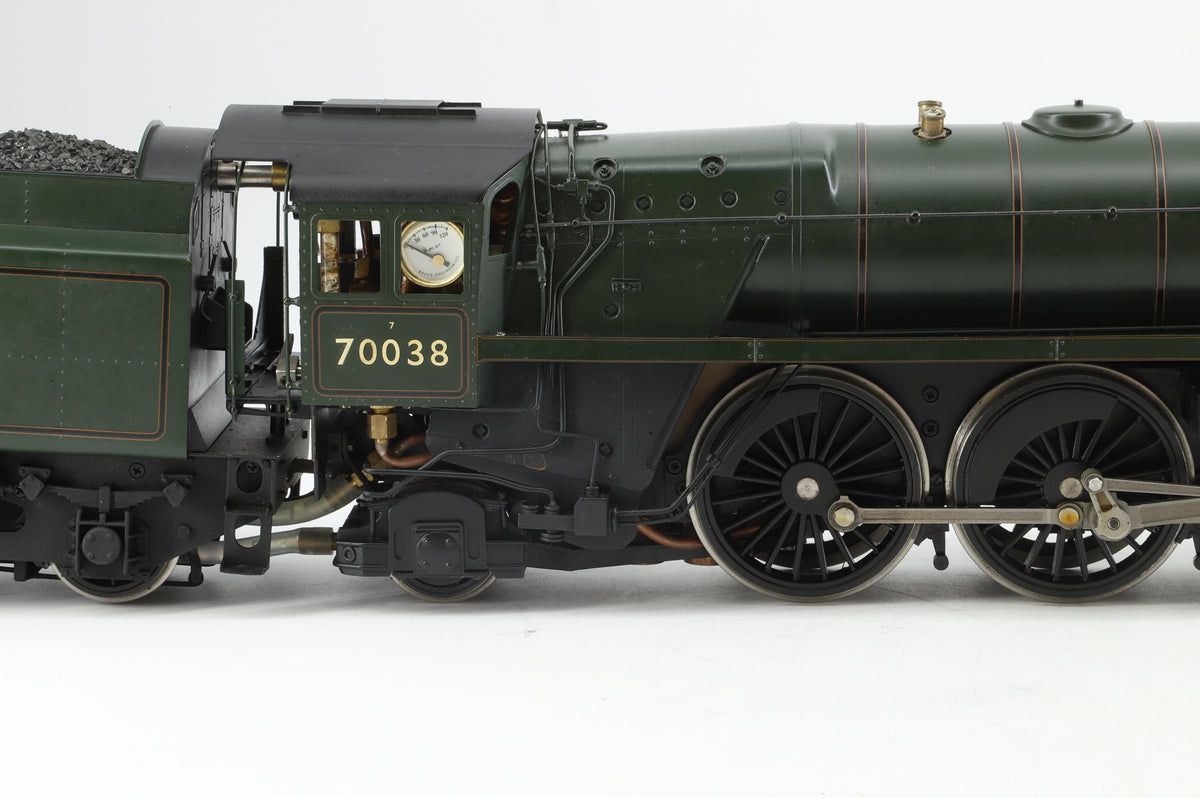 G1MRC/Accucraft Gauge 1 Live Steam BR Standard Class 7 Britannia No. 70038 'Robin Hood'