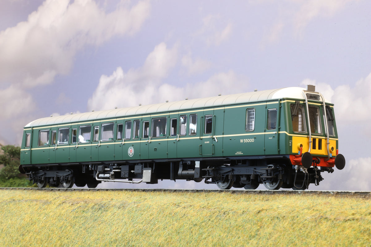 Dapol Finescale O Gauge Class 122 Railcar No. W55000 BR Green