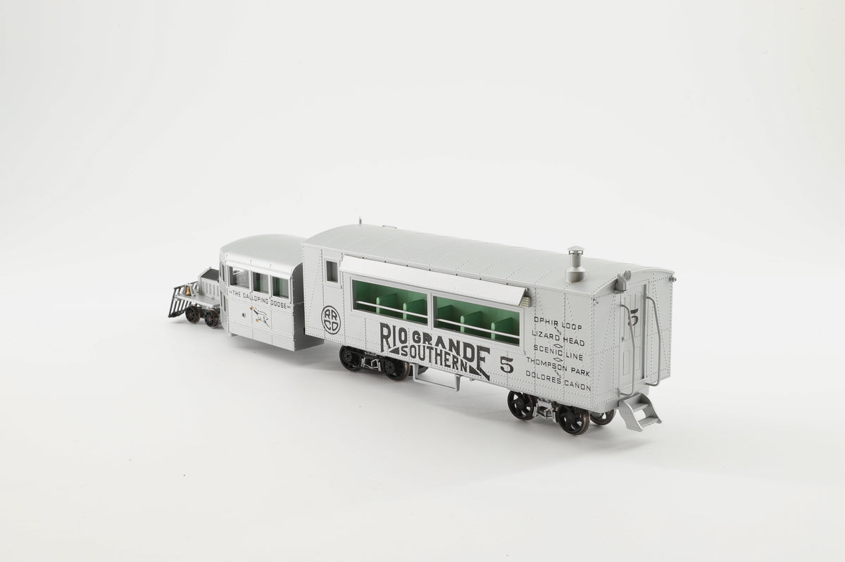 Precision Craft Models On30 Rio Grande Southern 'Galloping Goose' No. 5 (Passenger Body) DCC Sound