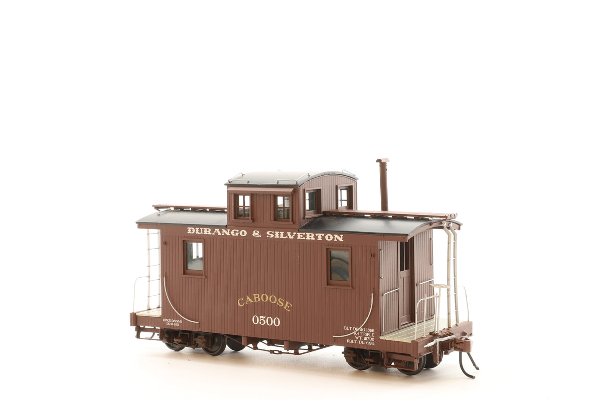 San Juan Car Co. Durango & Silverton Caboose No.0500