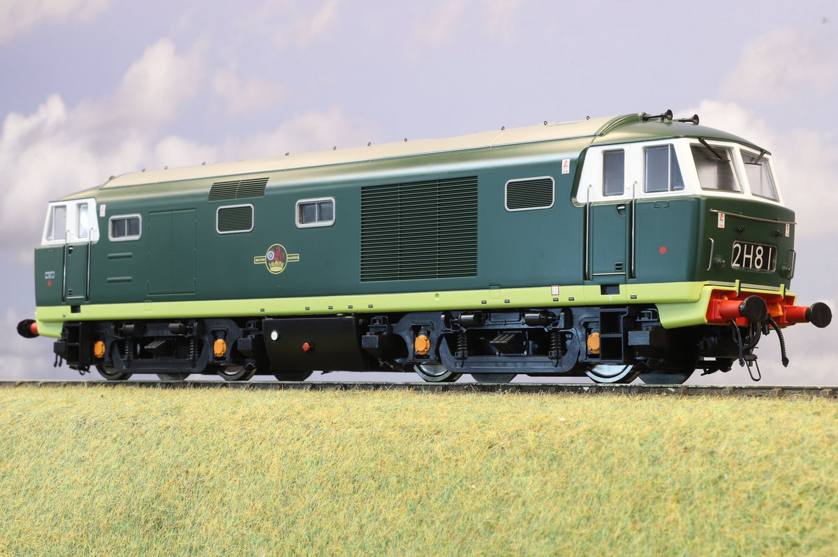 Heljan Finescale O Gauge Class 35 'Hymek' BR Green, Unnumbered