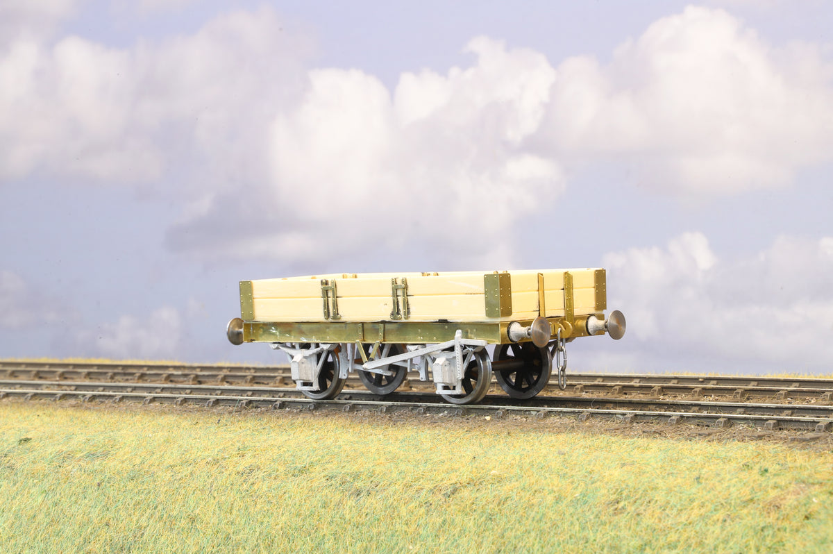 WORKSHOP Finescale O Gauge (Kit-Built) PTR/GWR/BR 10T 2 Plank Open Wagon