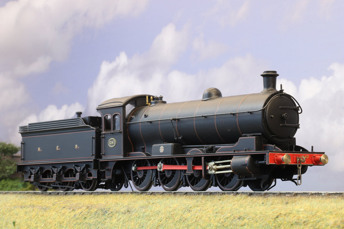 DJH (Factory-Built) Finescale O Gauge Class T2 0-8-0 No. 1247 NER Lined Black