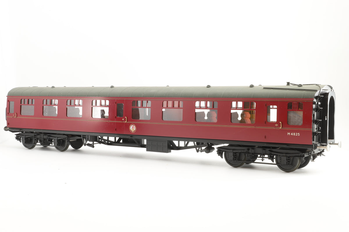 Finescale Brass Gauge 1 MK1 Second Open BR Lined Maroon