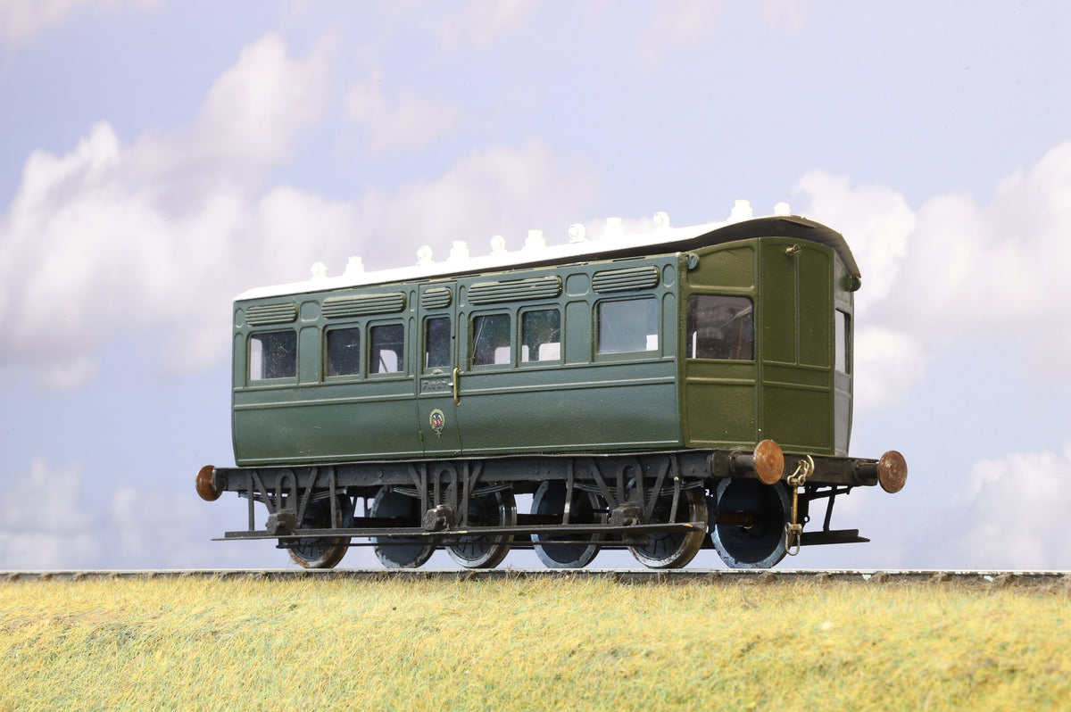 Finescale O Gauge (Kit-Built) Highland Railway 6-Wheel Saloon Coach