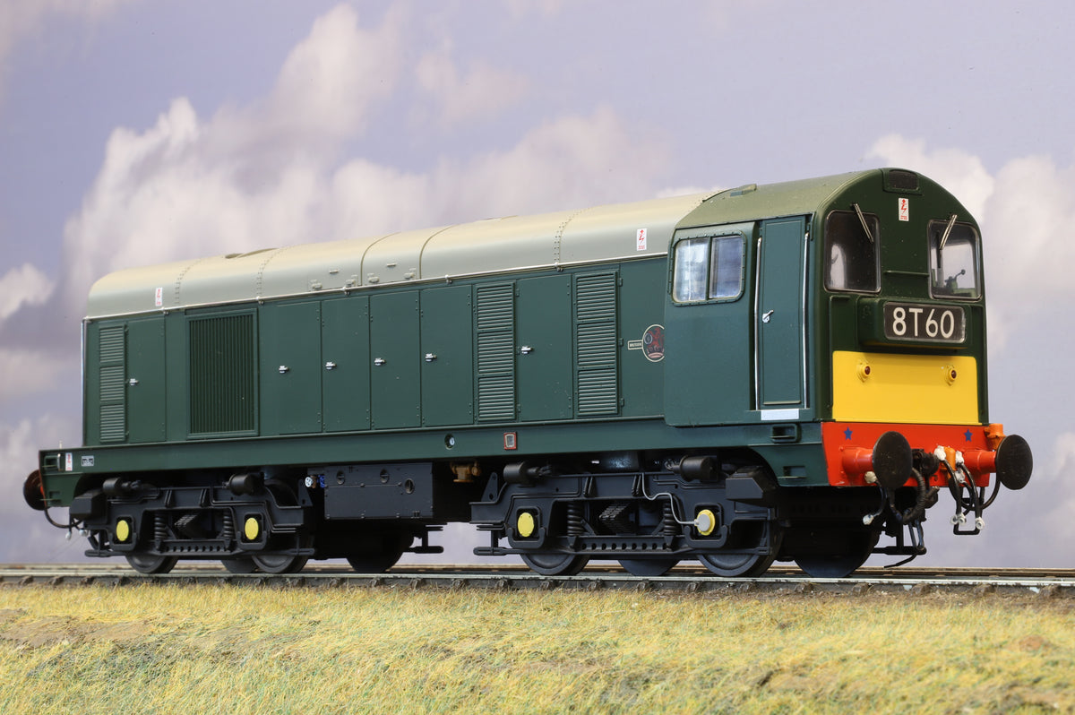 Heljan Finescale O Gauge Class 20 BR Green (Small Yellow Panels) DCC Sound