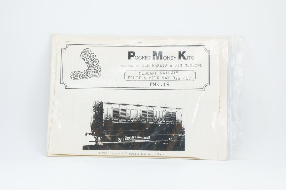 Connoisseur Models MR/LMS/BR D418 Fruit & Milk Van Kit