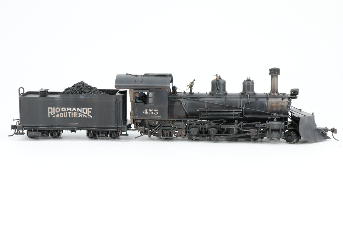 P–B–L Milestone Models Sn3 Rio Grande Southern K-27 2-8-2 No. 455 Weathered