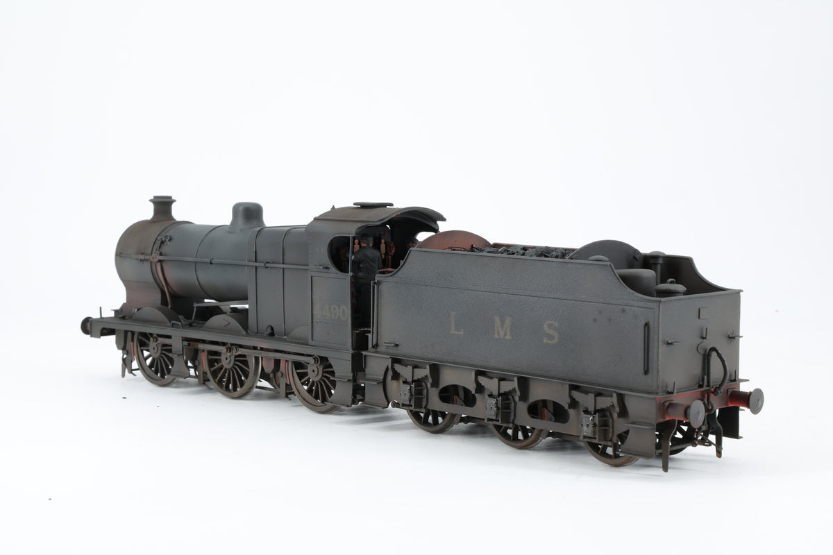 JLTRT Finescale O Gauge (Kit-Built) LMS 4F No.4490, Pro Weathered