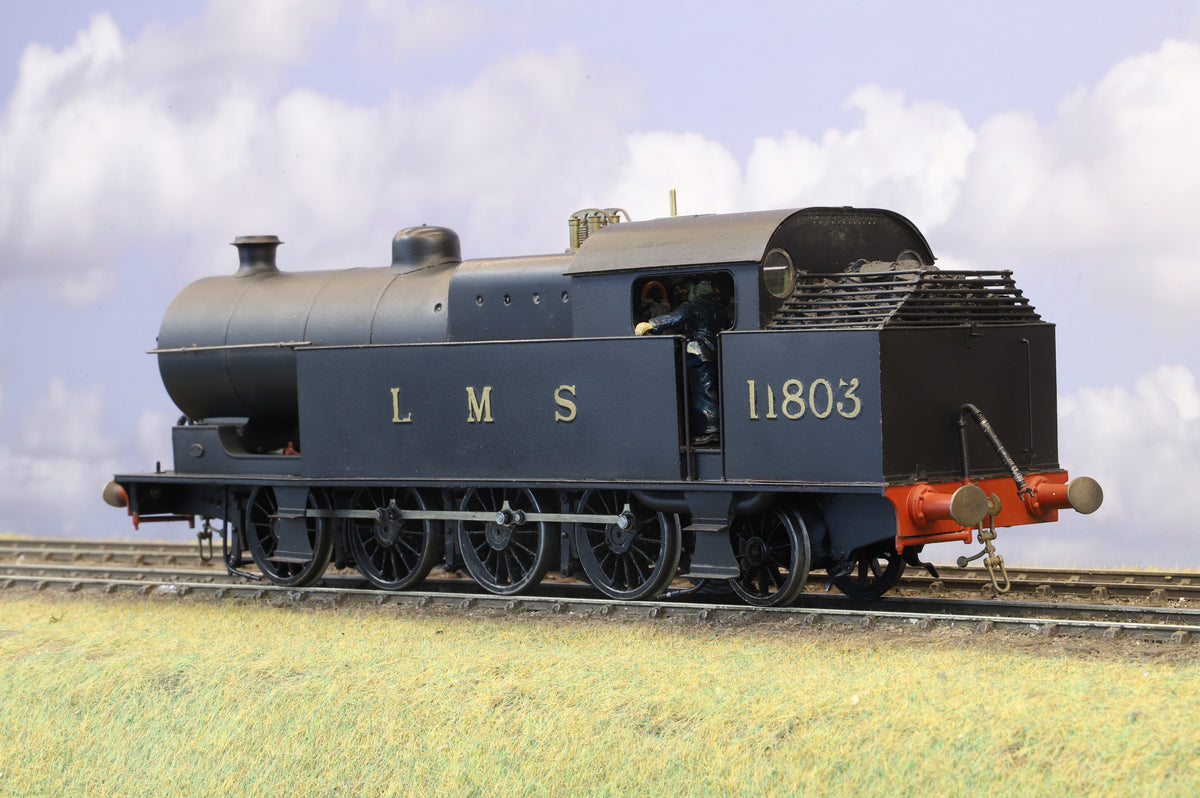 Finescale O Gauge (Scratch-Built) ex-L&YR Hughes Class 32 No. 11803 LMS Black
