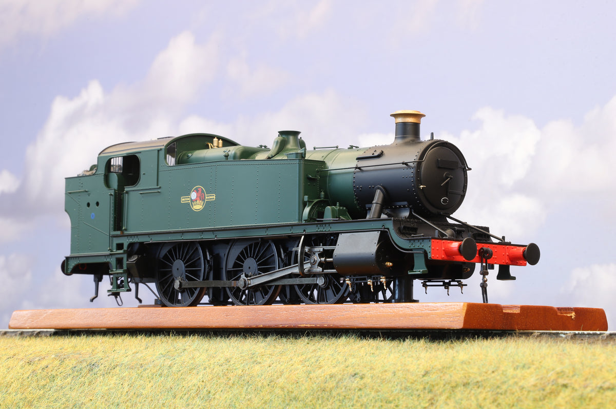 Heljan Finescale O Gauge &#39;Large Prairie&#39; BR Unlined Green (Unnumbered)