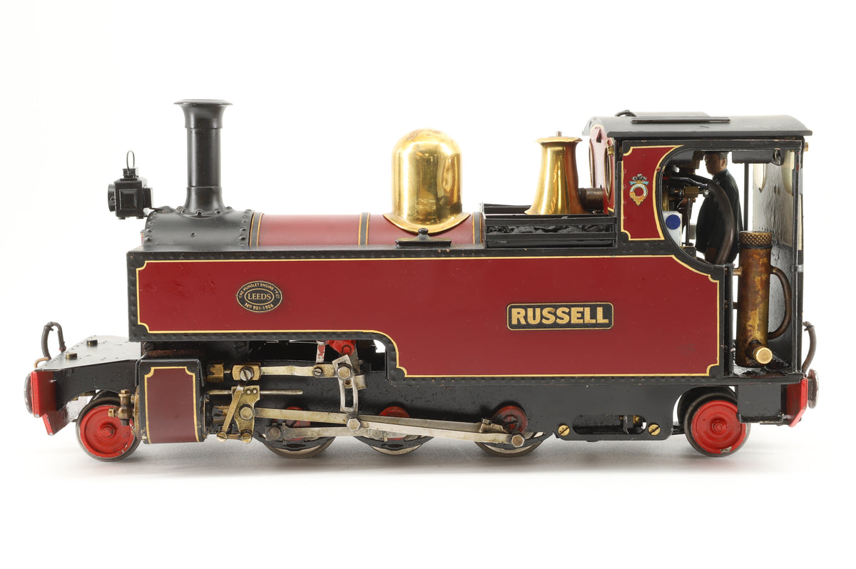 Roundhouse 16mm (32mm Gauge) Live Steam WHR 'Russell' 2-6-2T, Custom Lined