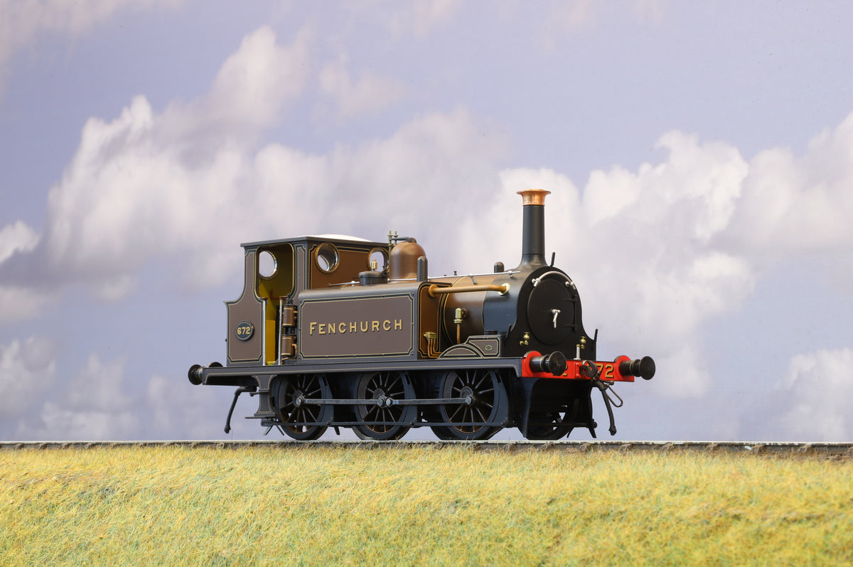 Dapol Finescale O Gauge &#39;Terrier&#39; A1 Fenchurch Marsh No. 672 DCC Sound
