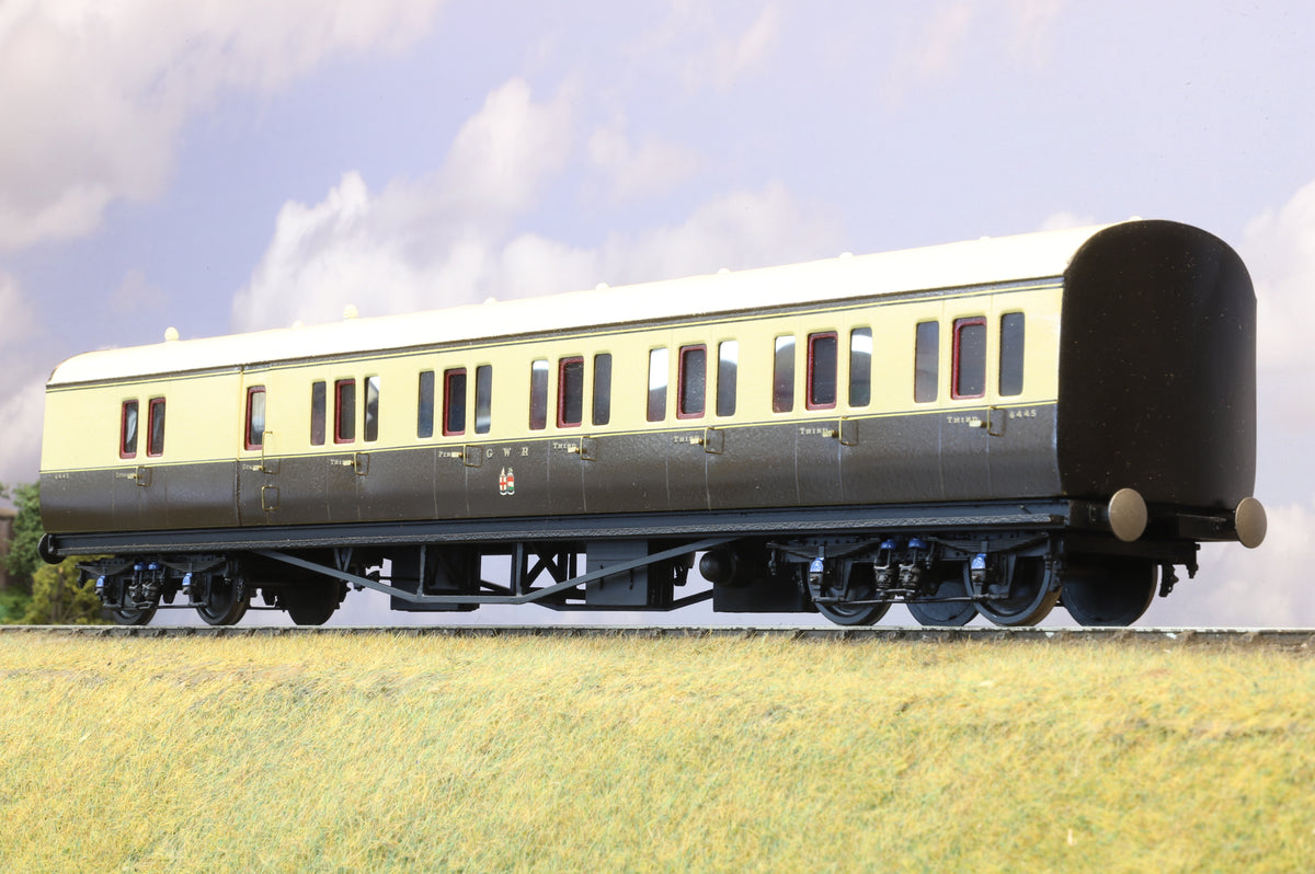 Westdale Finescale O Gauge (Kit-Built) GWR Composite Brake Coach &#39;6445&#39;
