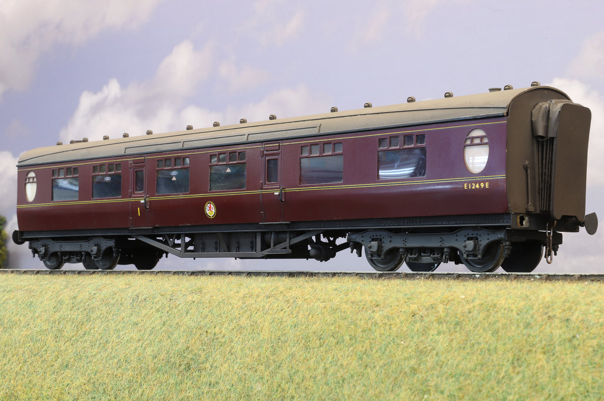Finescale O Gauge (Kit-Built) Thompson Corridor Composite No. E1249E, BR Maroon