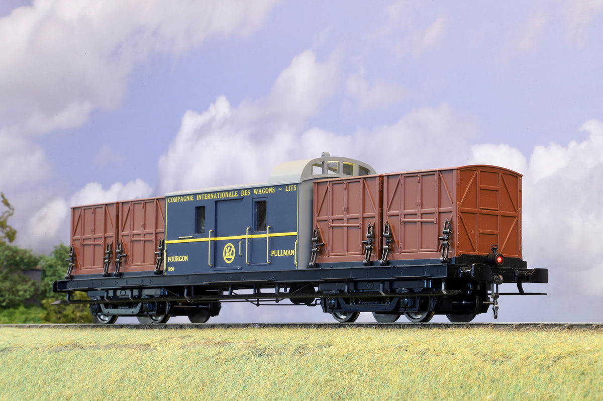 MTH O Gauge Orient Express Baggage Car 'Fourgon Pullman'