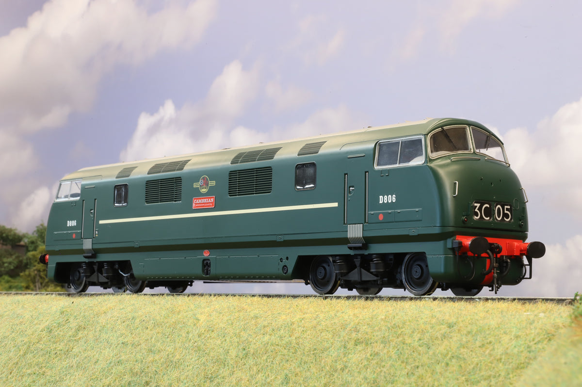 Heljan Finescale O Gauge Class 42 'Warship' No. D806 'Cambrian' BR Green