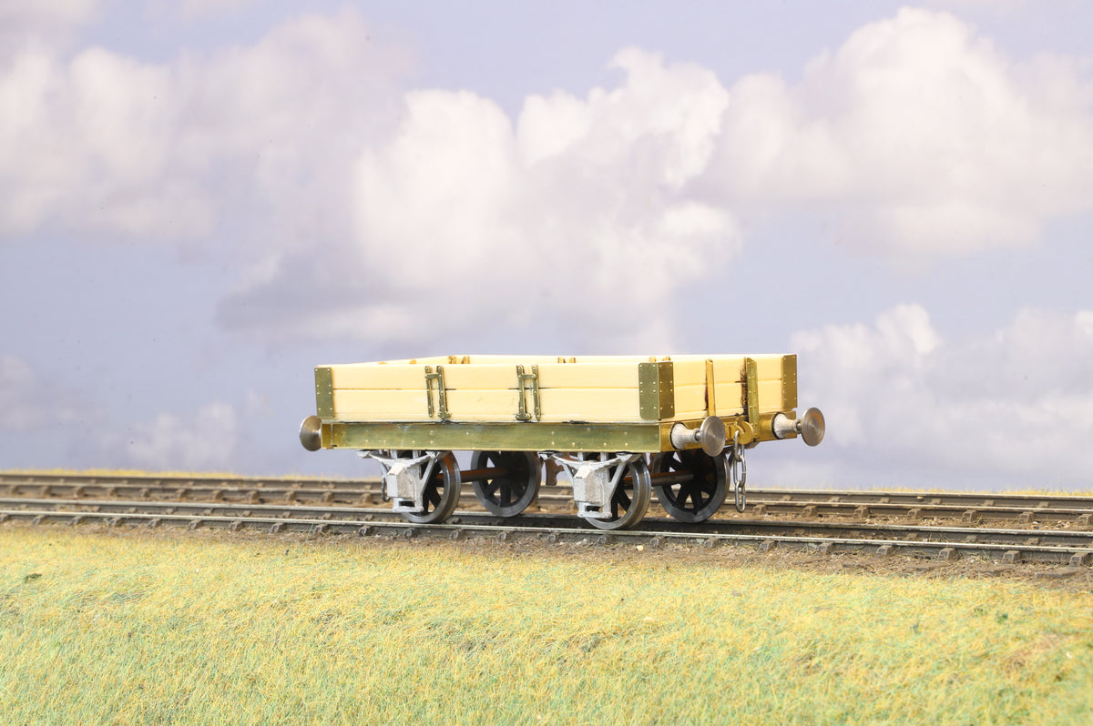 WORKSHOP Finescale O Gauge (Kit-Built) PTR/GWR/BR 10T 2 Plank Open Wagon