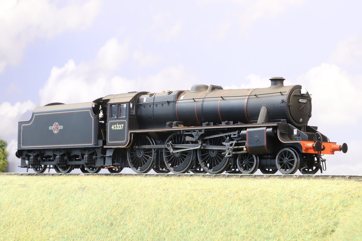 Finescale O Gauge Ellis Clark Trains Black 5 No. 45337, BR Lined Black, Late Crest