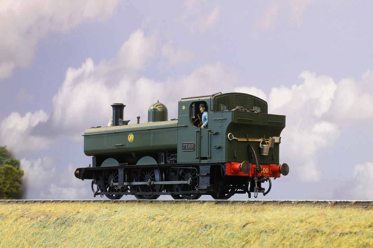 Lionheart Trains Finescale O Gauge Class 74xx Pannier GWR Green No.7400