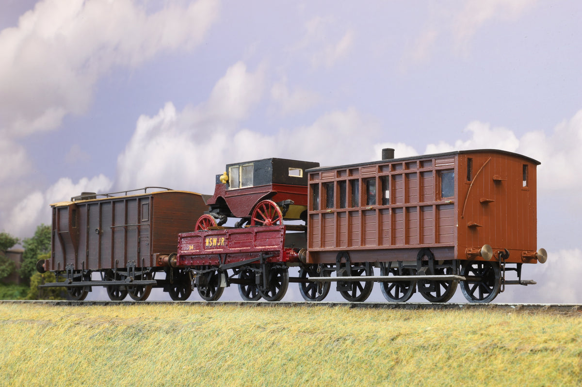 Kit Built Finescale O Gauge Victorian / Edwardian Private Train