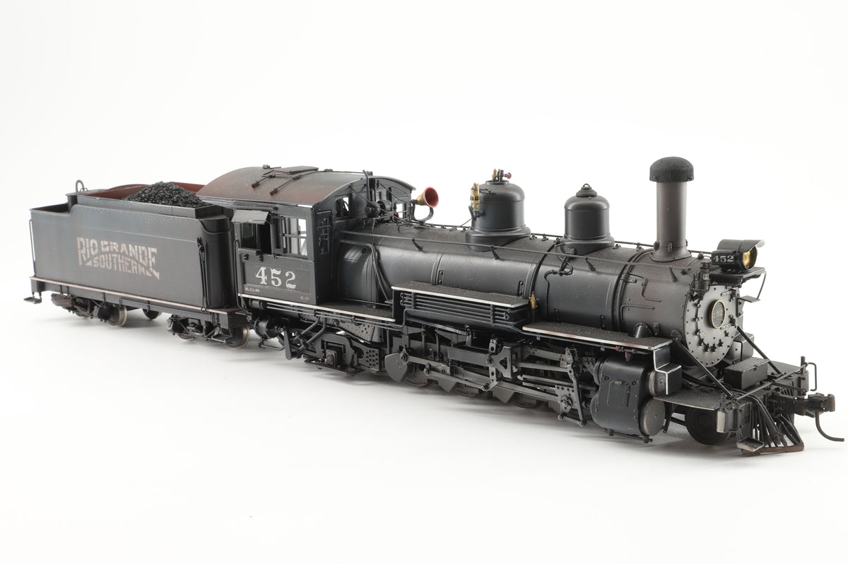Precision Scale Models (Brass) On3 Rio Grande Southern K-27 No. 452 Weathered