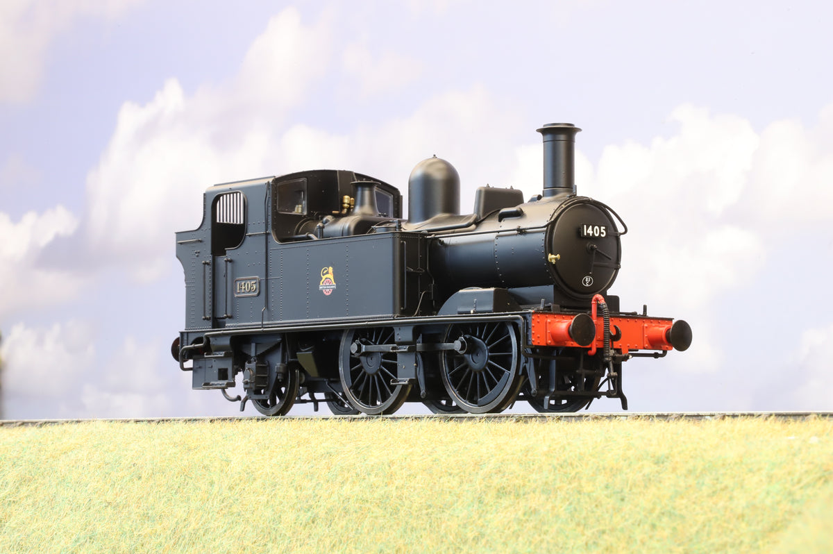 Dapol Finescale O Gauge Class 14xx No. 1405 BR Black, Early Crest