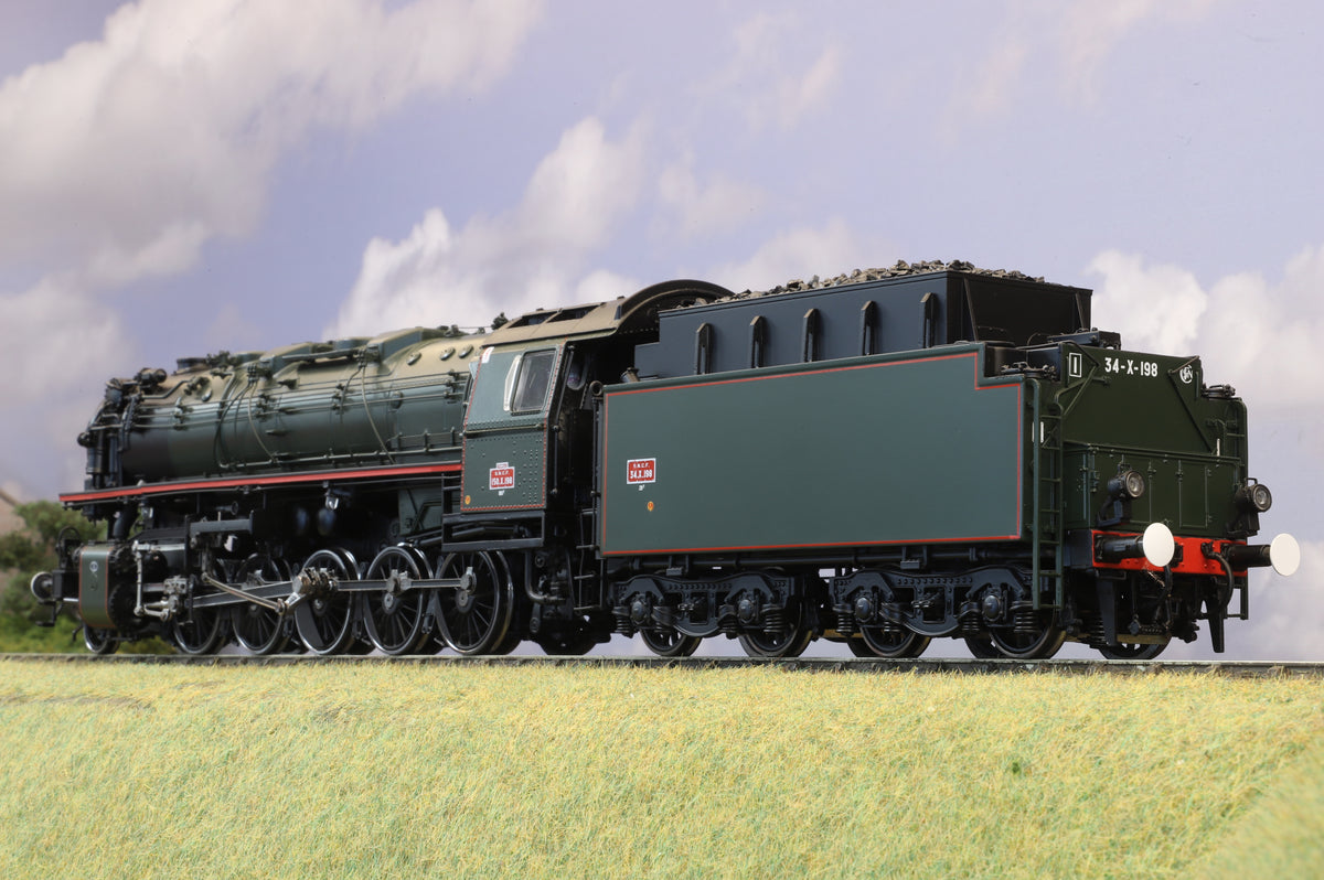 MTH SNCF 150X Era IIIa Steam Engine No. 150.198 with Proto-Sound