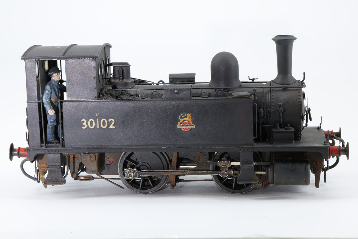 Finescale O Gauge (Kit-Built) ex-LSWR B4 No. 30102 BR Black (Pro-Weathered)