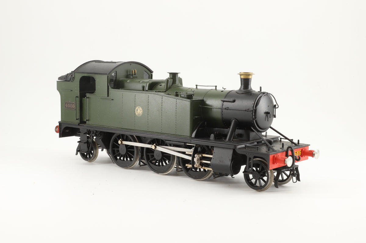 Sancheng/Finescale Brass Gauge 1 (1:32) GWR 45XX Small Prairie Tank No. 4586, Radio Control & Sound Fitted