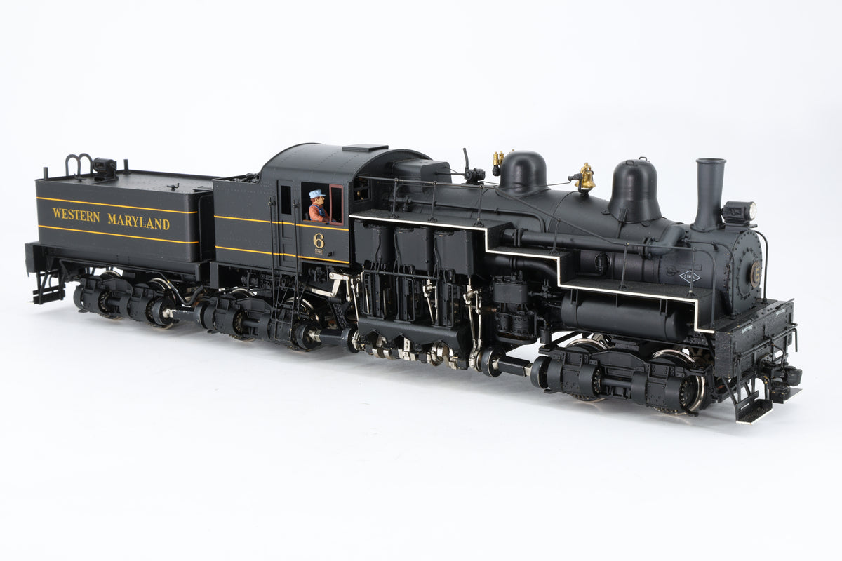 Westside Model Co. Finescale O Gauge Western Maryland 3-Truck Shay